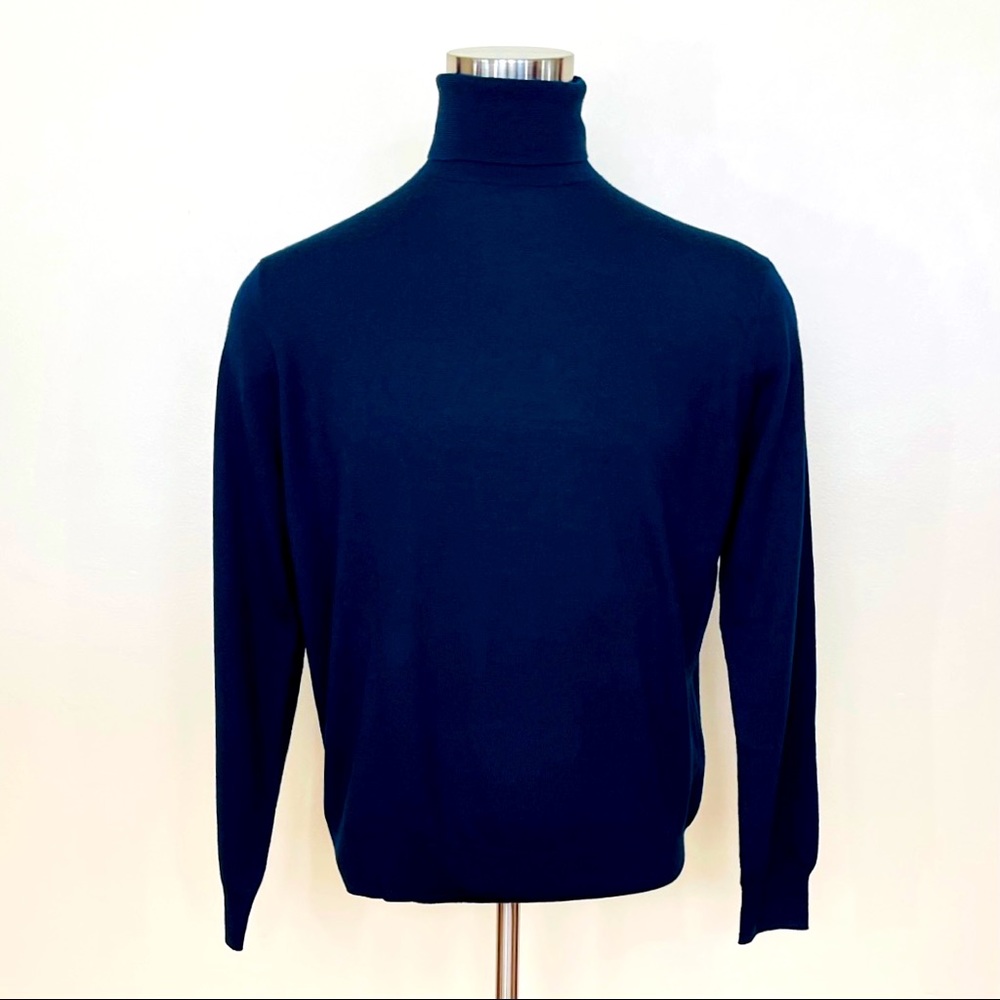 J Crew Men’s Merino Wool Turtleneck Sweater
